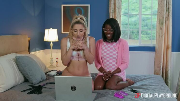 [Episodes] - Lesbian Threesome? No! Just Abella Danger & Ana Foxxx Going Crazy - Abella Danger