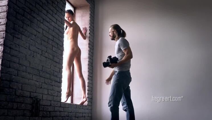 [Hegre] - Hot Naked Eva – Flexible Brunette with Perfect Body - Anna Pierceson