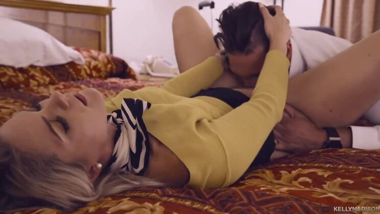 [KellyMadison] - Blonde babe Lisey Sweet gets stuffed with anal and creampie - Quinton James - Lisey Sweet