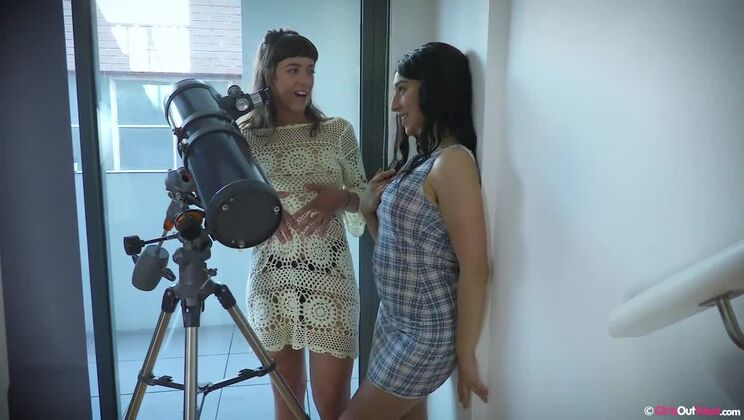 [GirlsOutWest] - Lesbian Anal Sex – Loretta Wolf & Violet Russo Go Wild