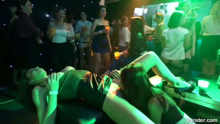[Tainster] - Lesbian Pussy Licking Party - Femme Fest 2 with Hot Babes