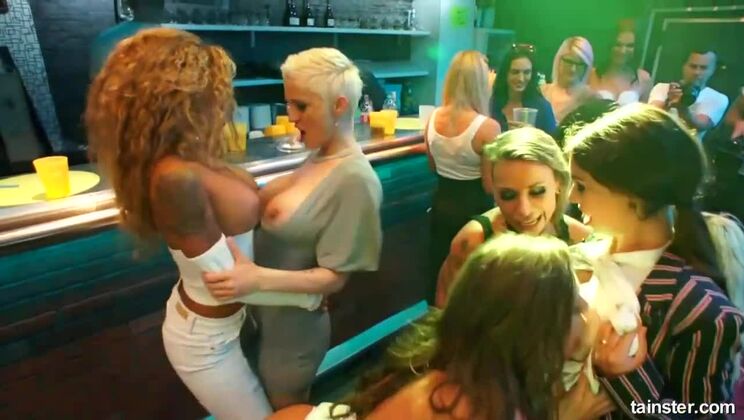 [Tainster] - Tina Kay dominated by Tiffany Tatum & Tiffany Doll - Hot Lesbian Threesome