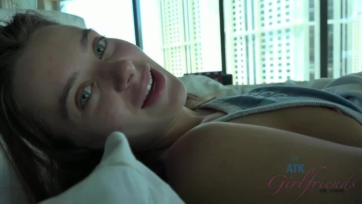 [ATKGirlfriends] - GF Lana Rhoades takes a thick facial - Lana Rhoades