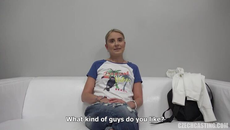 [CzechCasting] - Blonde Czech Slut Lucie Goes Wild - Adam Black