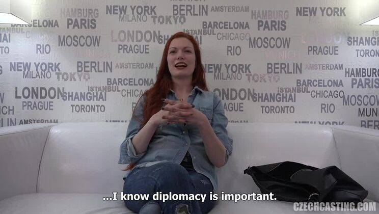 [CzechCasting] - Redhead Czech Beauty Nikola - Amber Jewel