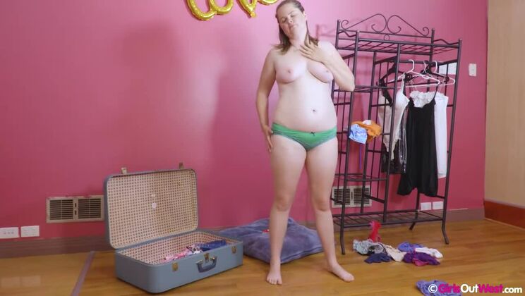 Sarah's Big Tits Solo Play with Sex Toys