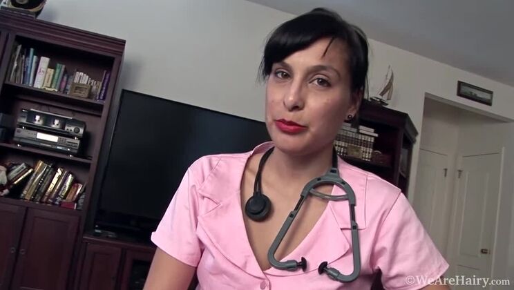 [WeAreHairy] - Hairy Dutch Nurse's Solo Pleasure - Betty Jones