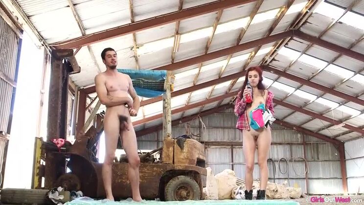 [GirlsOutWest] - Brunette Casting Babe Sonia - Lucas Gives Her Rough Sex - Bella Margo