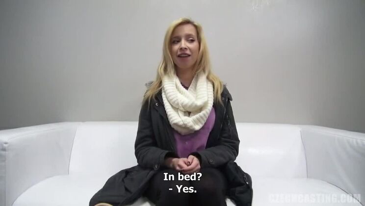 [CzechCasting] - Winsome Marie - Czech Blonde Casting Video - Mila Aljenka