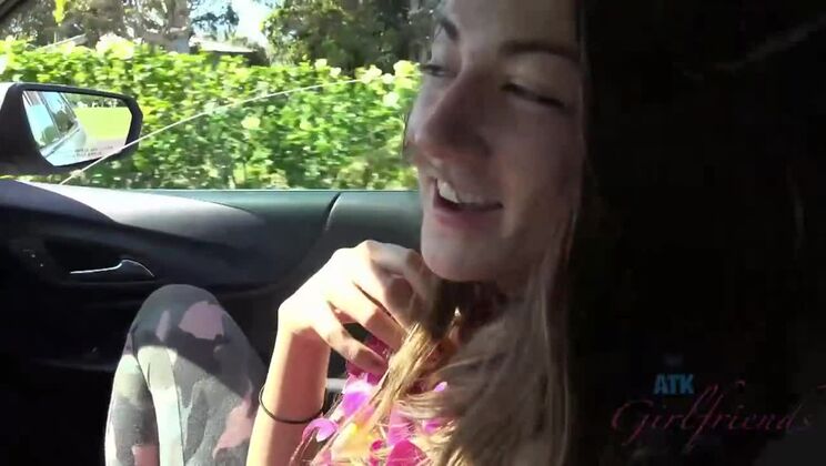 [ATKGirlfriends] - Lily Adams Brunette Outdoor Encounter - Lily Adams