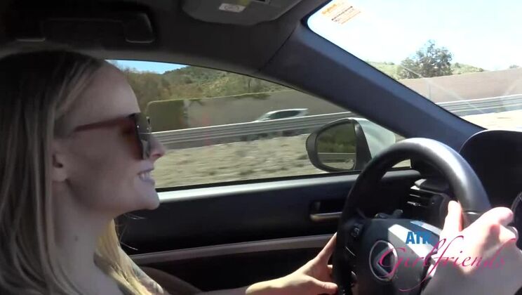 Paris White - Tattooed Blonde Fingered in Nature