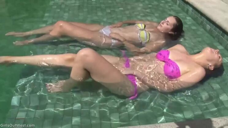 [GirlsOutWest] - Cleo and Eli May's Steamy Outdoor Lesbian Encounter - Cleo - Eli May