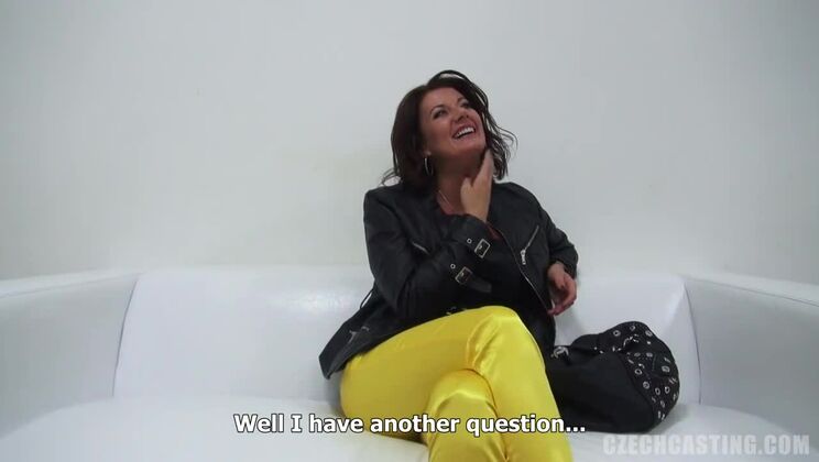 [CzechCasting] - European Brunette Olina Gets Naughty