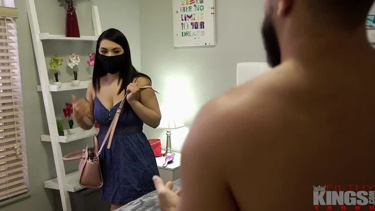 [FilthyTaboo] - Hardcore Teen Mina Moon Acts Strange in Quartines - Mina Moon