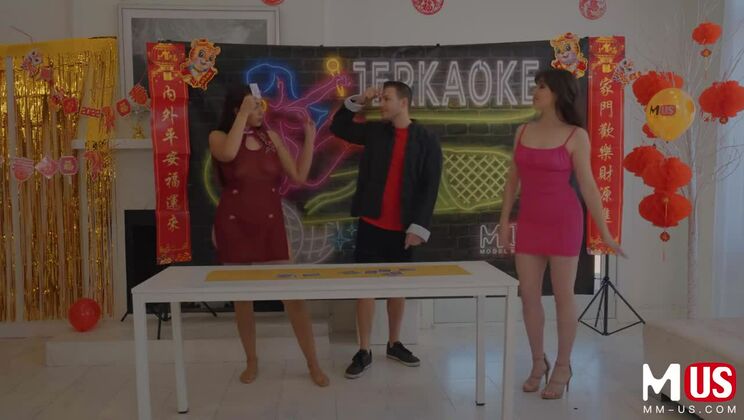 Stockings Sex with Codey and Bella