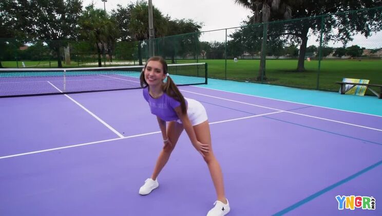 Tattooed Teen Bailey Base Wants a Big Dick in Her