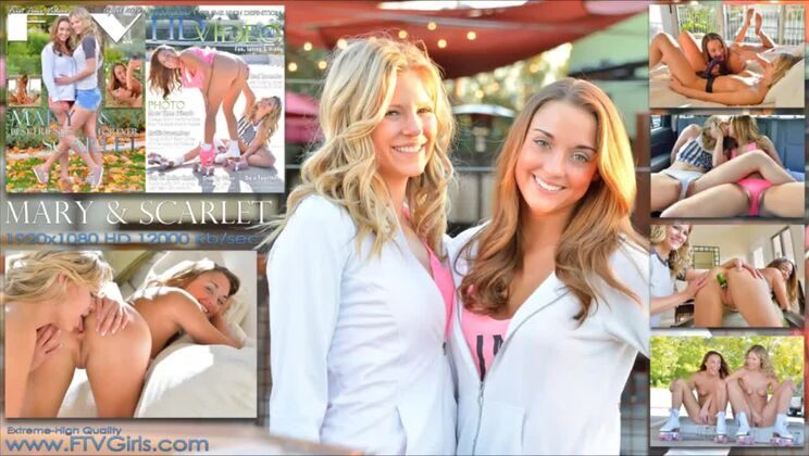 Lesbian Roommates 7: Mary and Scarlet's Fun