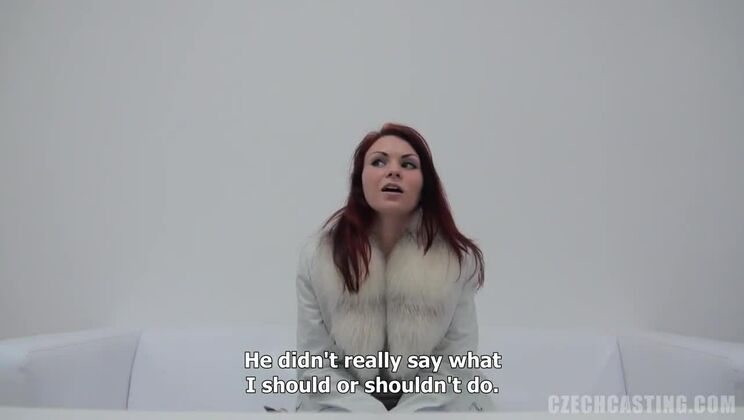 [CzechCasting] - Martina Solo European Redhead - Martina