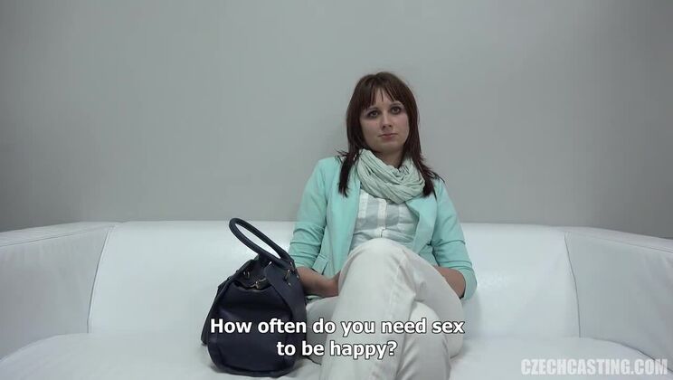 [CzechCasting] - Tereza, an Adorable Czech Brunette Casting - Alena