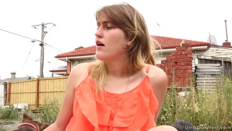 [GirlsOutWest] - Ren Blonde Solo Sex