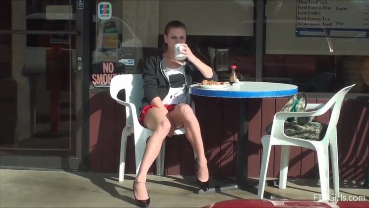 [FTVGirls] - Beautiful Teen Brunette's Outdoor Adult Debut