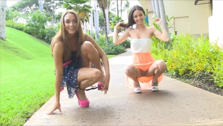 Lesbian Shopping Spree with Aubrey and Mary