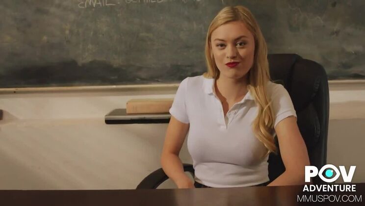 [ModelMediaUS] - Amber Moore - Teach Me Deepthroat POV - Amber Moore