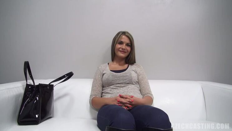 Casting a Blonde Czech