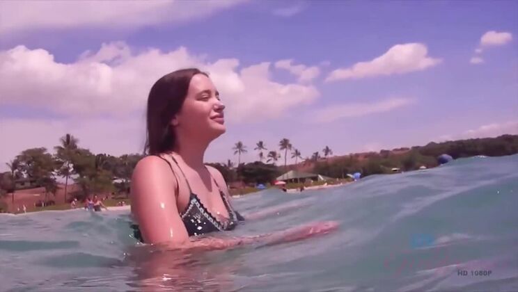 [ATKGirlfriends] - Shaved pussy Gia Paige takes it all in POV - Gia Paige