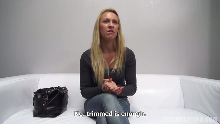 [CzechCasting] - Lenka the Hot Blonde Does Anal on Camera