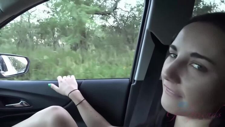 [ATKGirlfriends] - Amber Brunette Hits Nude Beach Again - Jade Amber