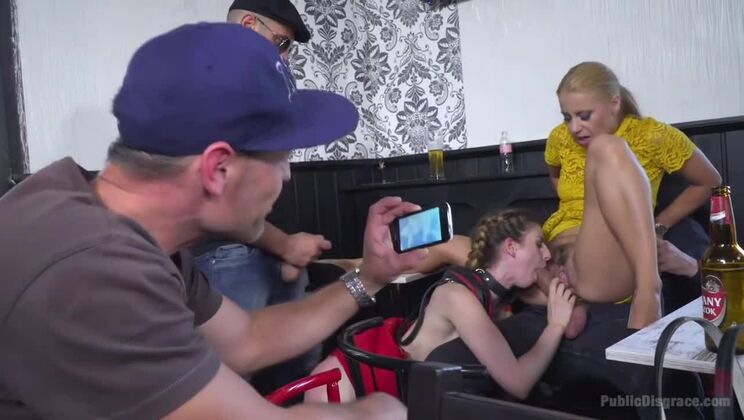 [PublicDisgrace] - Stella Cox Gets Anal Fucked in Public - Antonio Ross - Stella Cox - Steve Holmes - Nikky Thorne