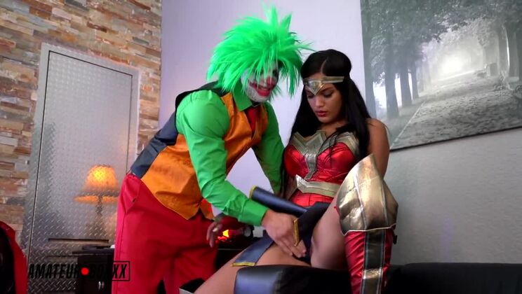 Alina Belle in Stockings - A Sexy Brunette