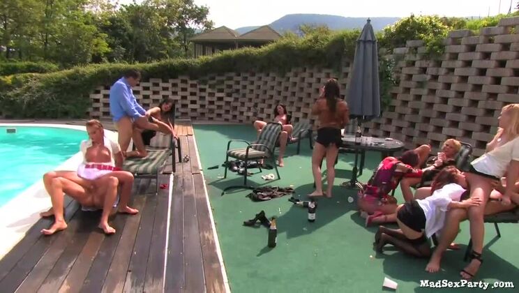 Stockings And Sex By The Water