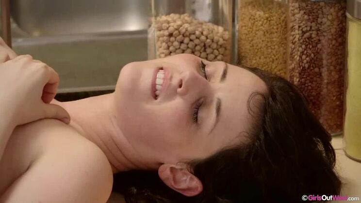 [GirlsOutWest] - Dion & Tamzin - Lesbian Fun with Hairy Pussies