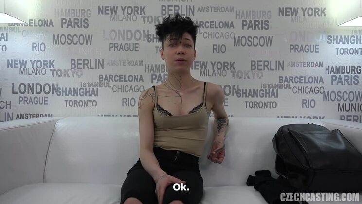 [CzechCasting] - Small Tits Brunette Alina in Casting