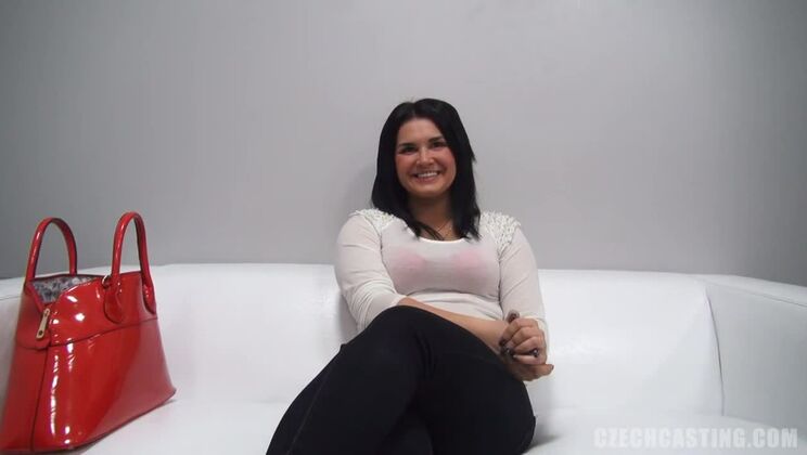 [CzechCasting] - Casting with Beautiful Czech Brunette - Bonny singer