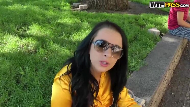 [PublicSexAdventures] - Tattooed Lovers Get Dirty in Park