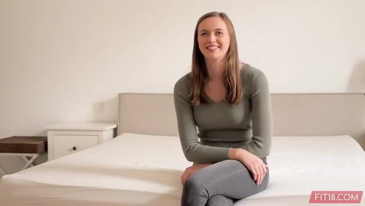 POV Casting with Big Titted Blonde Teen