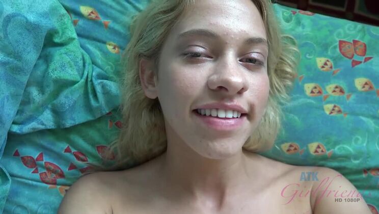 [ATKGirlfriends] - POV Cumshot with Amateur Blonde Khloe