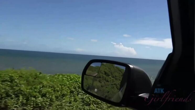 Creampie in Car with Sexy Blonde Ashley Lane