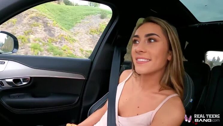 Mackenzie Mace Goes Hiking and Fucks a Guy