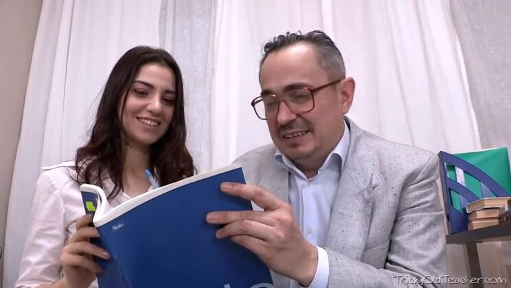 Creampie for Esenia, Naughty Russian Student