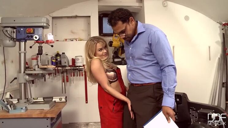 Barra Brass: Shaved, Blonde, and Ready for Action