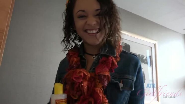 Holly Hendrix - Shaved Pussy and Skinny Anal Fucking