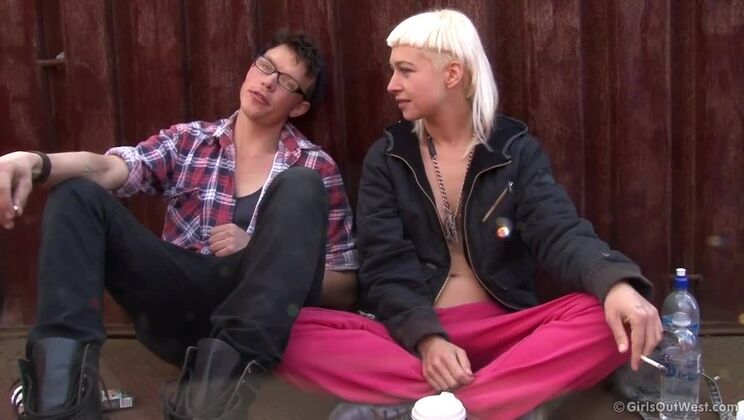 [GirlsOutWest] - Steel & Bobby Get Railway - Bibi Noel