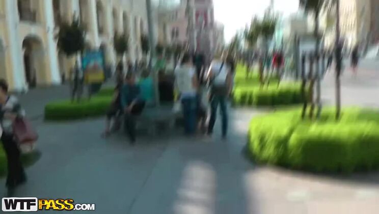 [PublicSexAdventures] - Outdoor Anal with Isabella Clark, a Hot Tattooed Blonde