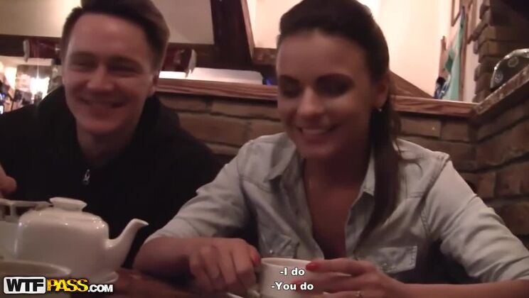 [PickupFuck] - Silvia Jons Threesome Pickup with Facial Cumshot