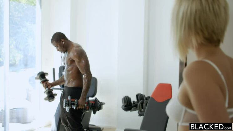 [BLACKED] - Cum Swallowing Blonde Wife Fucks Black Man - Kate England - Rob Piper