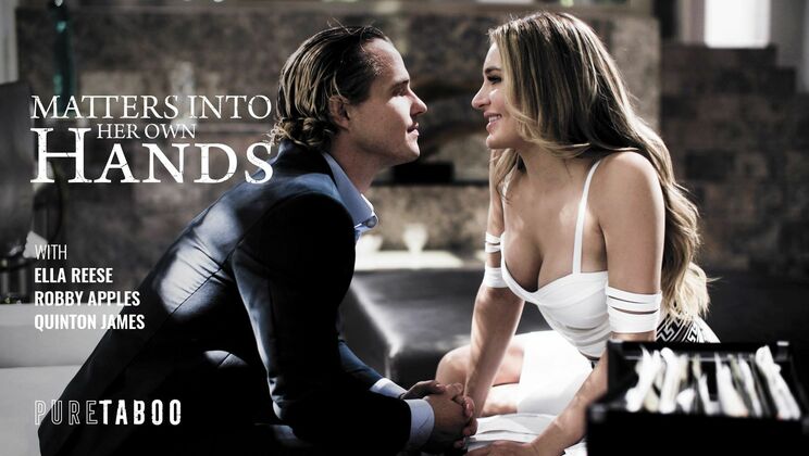 [PureTaboo] - Blonde Beauty with Beautiful Ass and Big Tits - Quinton James - Ella Reese - Robby Apples